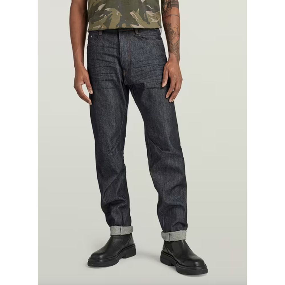 G-STAR RAW Arc Icon 3D Jeans Men‎ 36x32 Dark Blue Slim Fit Button Fly NWOT $200